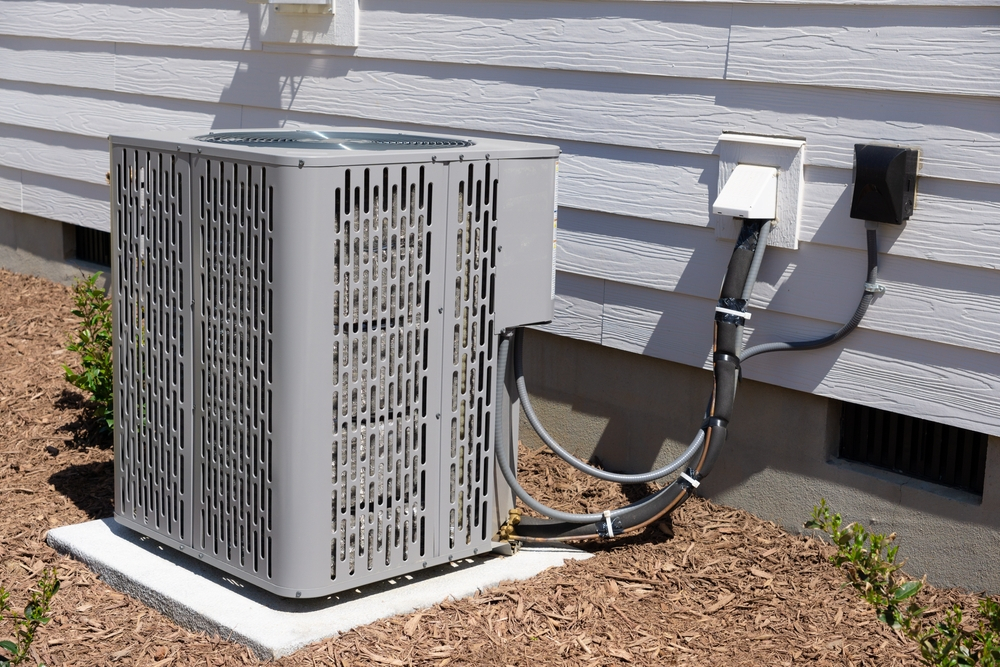 Properly Maintained Outside AC Unit